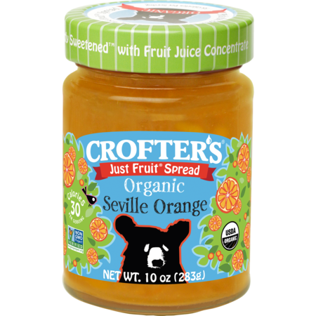 CROFTERS ORGANIC Spread Fruit Orange 10 oz., PK6 60067275000380